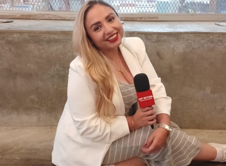 Yerusha Rodríguez, cantante tamaulipeca poseedora de una hermosa voz
