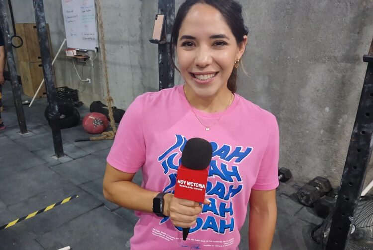 Maura Martínez, conocida deportista y conductora Victorense.