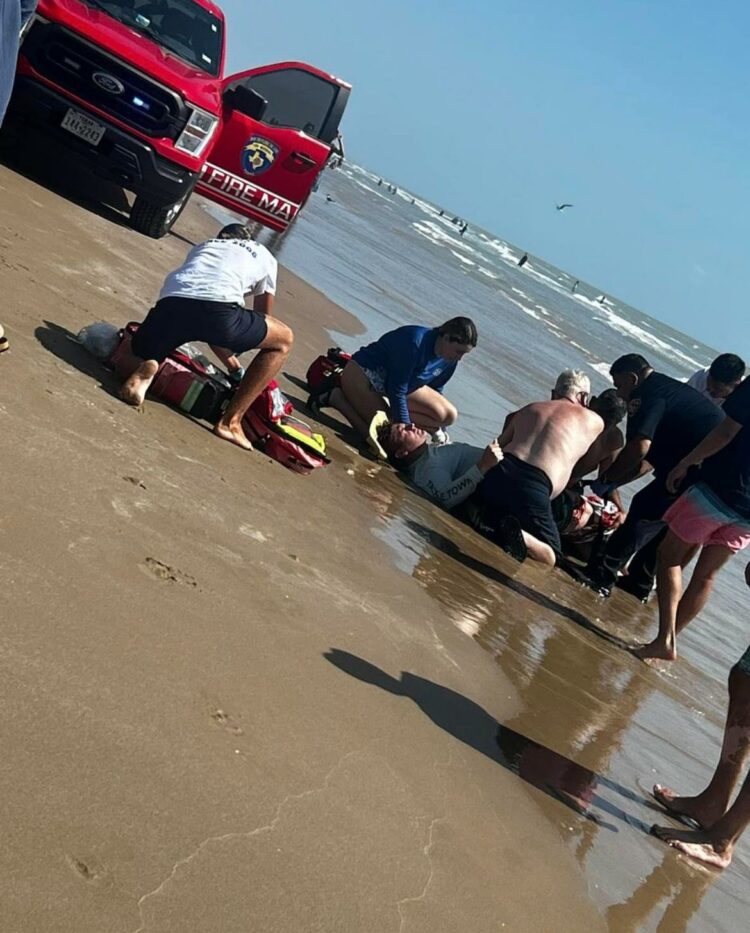 Terror el 4 de Julio: feroz ataque de un tiburón en la Isla del Padre
