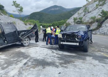 Choque frontal en la Rumbo Nuevo deja 3 lesionados