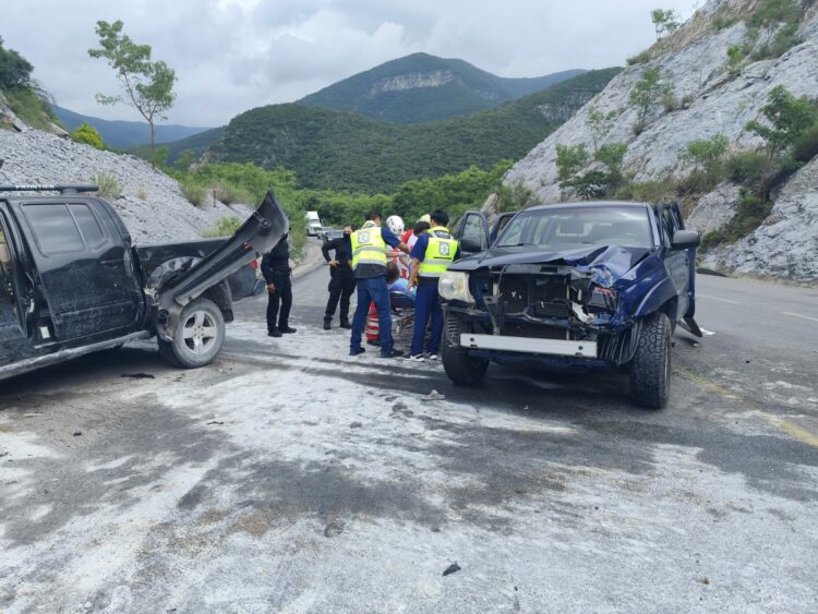 Choque frontal en la Rumbo Nuevo deja 3 lesionados