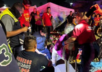 Mujer de la tercera edad es atropellada en Altamira