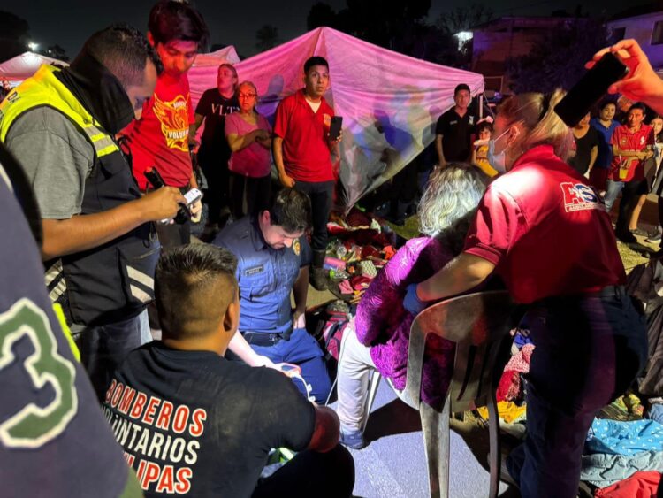 Mujer de la tercera edad es atropellada en Altamira