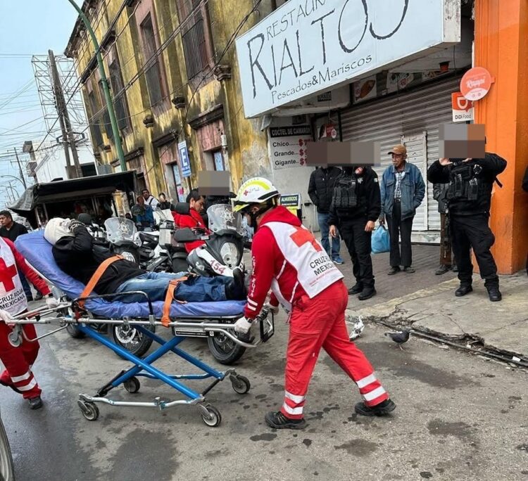 Conflicto entre locatarios en el centro deja un herido