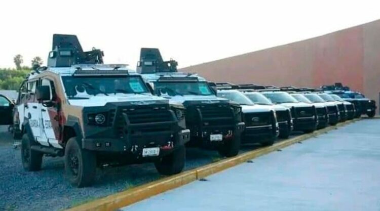 Más de 157 millones en vehículos para la seguridad de Tamaulipas