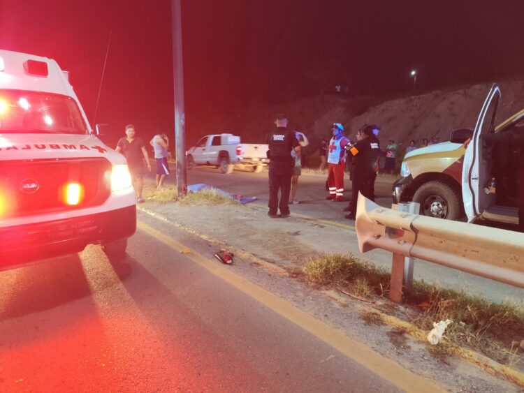 Joven pierde la vida en libramiento Naciones Unidas