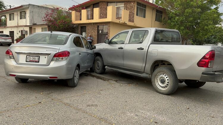 Aparatoso percance por omisión de señal de alto