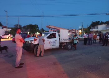 Conductor de Gas Jebla arrolla a madre y bebe de 1 año