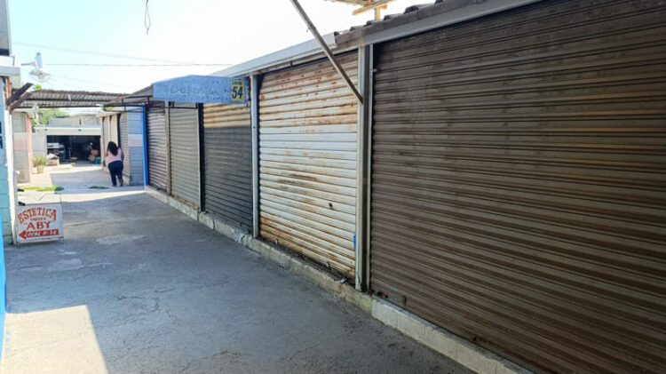 Comerciantes abandonan el Mercado de Guadalupe ante la falta de ventas