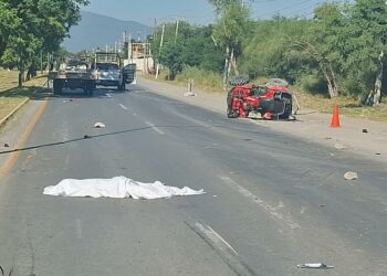 Pierde la vida joven de 19 años en el Lib. Naciones Unidas abordo de su cuatrimoto